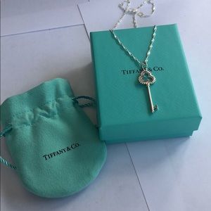 Tiffany&Co silver pendant key